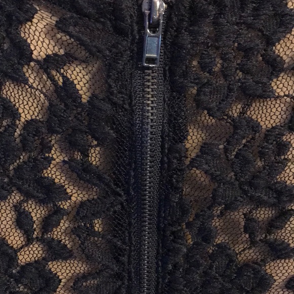 ❌SOLD❌🆕Iris Basic Peplum Dress Black/Tan - Picture 5 of 7